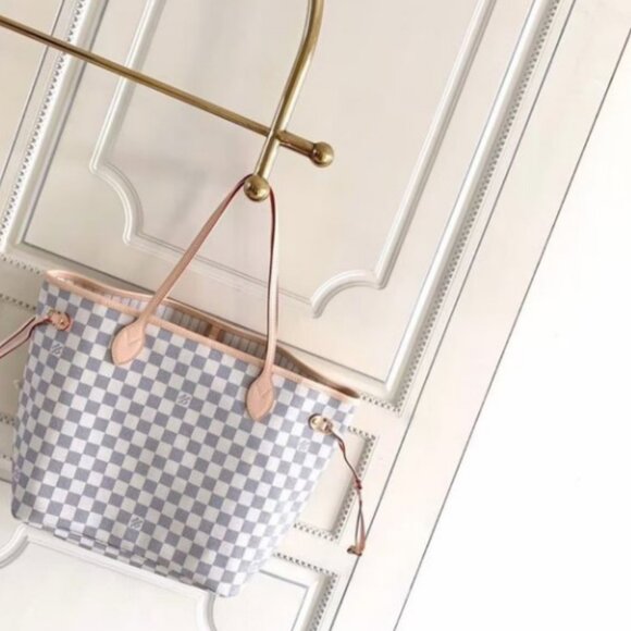 Azure MM White Tote Bag